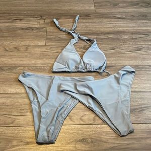 2 for $40!! Three Piece Triangle Bikini Set With Removable Pads